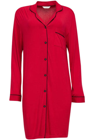 Cyberjammies Windsor Jersey Nightshirt Red