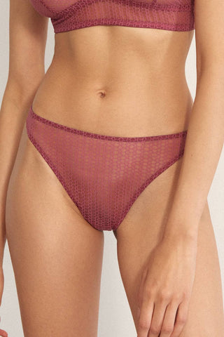 Else Honeycomb Thong