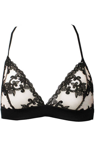 Fleur of England Onyx Boudoir Bra