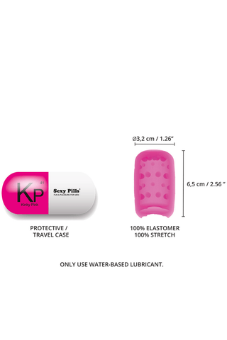 Love to Love Sexy Pills Kinky Pink Mini-Masturbator