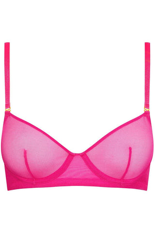 Maison Close Corps à Corps Neon Underwired Bra Pink