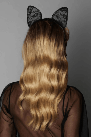 Maison Close Lace Cat Head Band