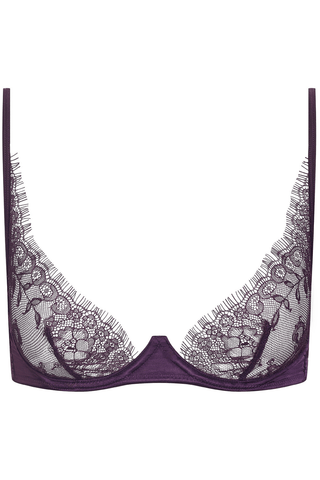Maison Close Villa Satine Wire Bra Purple