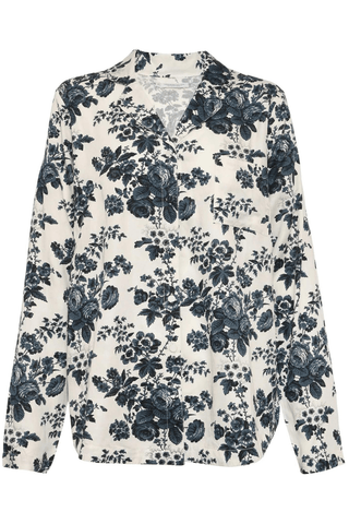 Underprotection Wilda Long Sleeve Shirt Black/Creme