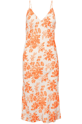 Underprotection Wilda Slip Dress Orange/Creme