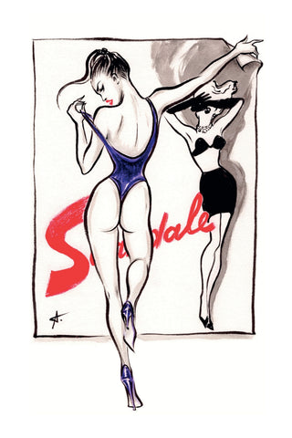 SCANDALE ILLUSTRATION - MAISON CLOSE