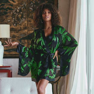 Marjolaine Silk Kimonos & Robes