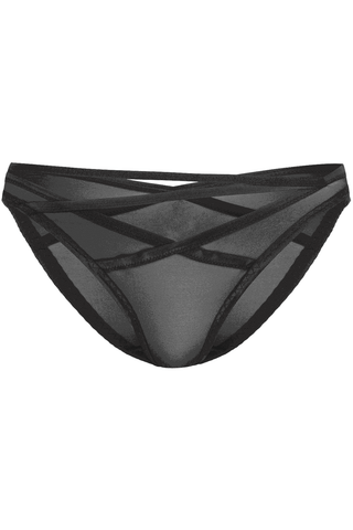 Agent Provocateur Joan Strappy Black Full Brief