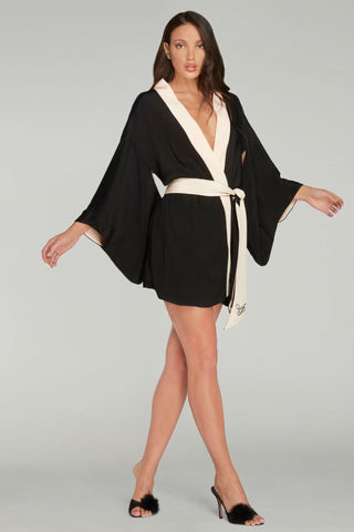 Agent Provocateur Kiki Silk Kimono, Size M-L (UK 14-18) - Naughty Knickers