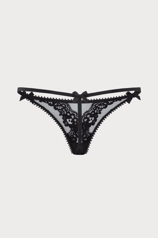 Agent Provocateur Lacy Thong Black