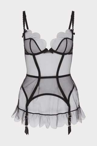 Agent Provocateur Lorna Basque Black/Pink