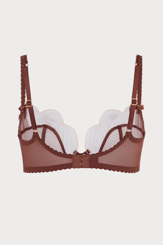 Agent Provocateur Lorna Bra Chestnut Brown