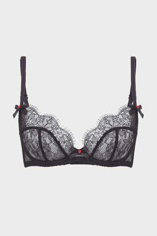 Agent Provocateur Lorna Lace Plunge Underwired Bra
