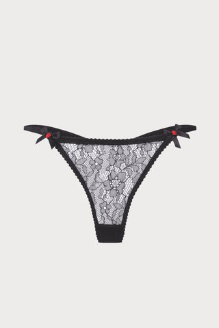 Agent Provocateur Lorna Lace Mini Thong Black