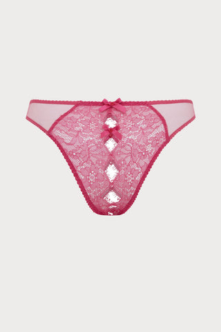 Lorna Lace Ouvert Fuchsia, Size 2 (UK 8)