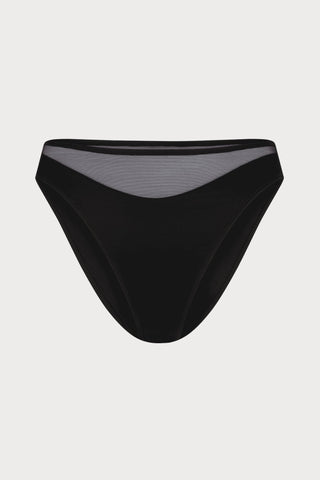 Agent Provocateur Lucky High Leg Brief Black