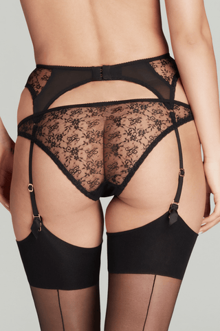 Agent Provocateur Malorey Suspender Belt Black