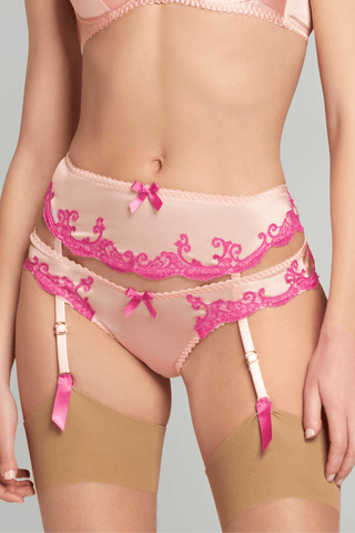 Agent Provocateur Molly Suspender Pink