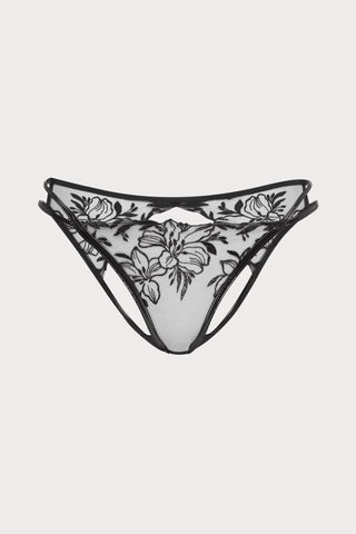 Agent Provocateur Ozella Ouvert Brief Black