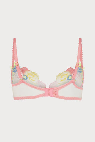 Agent Provocateur Zuri Plunge Underwired Bra Multi/Sand