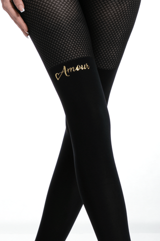 Amour Cat Girl Open Crotch Tights