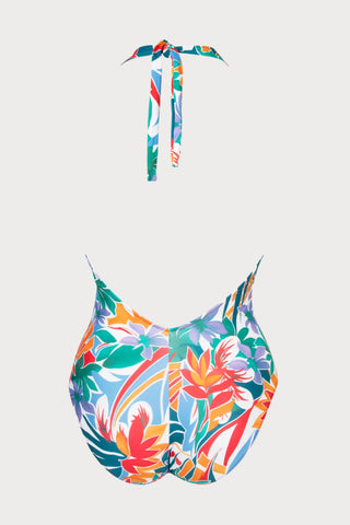 La Flaneuse Halterneck Swimsuit, Size XL (UK 16)