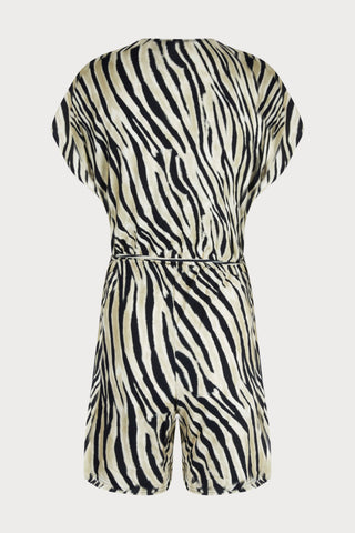 La Tigre Blanc Beach Playsuit