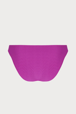 La ZigZag Purple Bikini Bottom