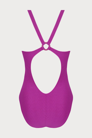 La ZigZag Purple Swimsuit