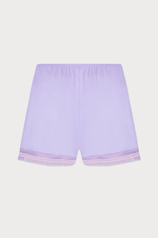 Simply Graphic Shorts in Lilac