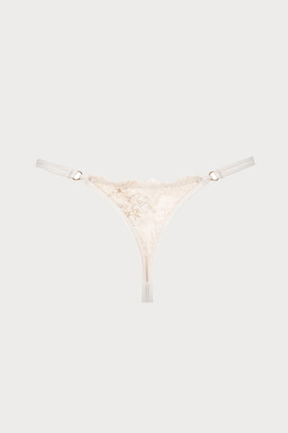 Après Minuit Mini Thong Pearl | Atelier Amour Lingerie