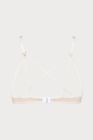 Après Minuit Open Cup Bra Pearl | Atelier Amour French Lingerie