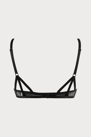 Atelier Amour Clair Obscur Lace Wire Bra Black