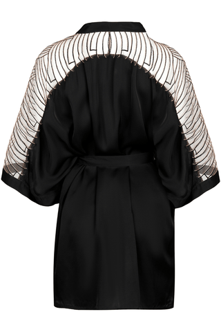 Atelier Amour Cosmic Dream Kimono Black/Nude