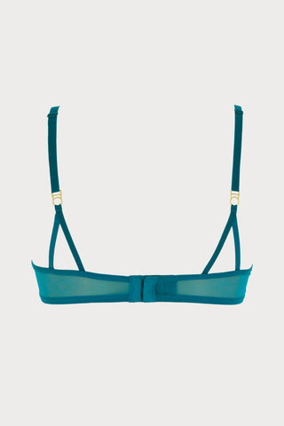 Cosmic Dream Underwired Triangle Bra Lagoon, Size XXL