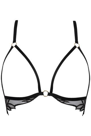 Atelier Amour Black Open Bra - Dolce Vita - Sexy Lingerie