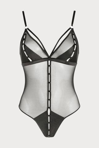 Atelier Amour Douce Insomnie Openable Thong Bodysuit - Naughty Knickers