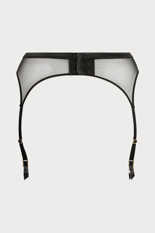 Atelier Amour Douce Insomnie Suspender Belt, Size L (UK 14) - Naughty Knickers