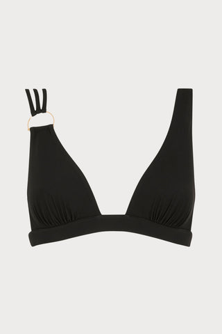 L'eau à la Bouche Triangle Bikini Top, Size S