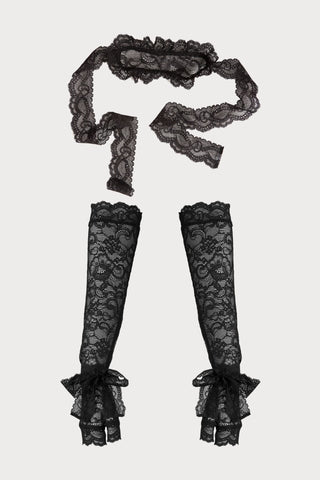Aubade Boîte à Désir Lace Mask & Gloves - Naughty Knickers