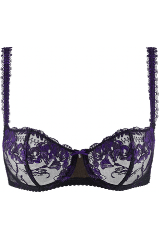 Aubade A Fleur de Toi Half Cup Bra Dark Orchid