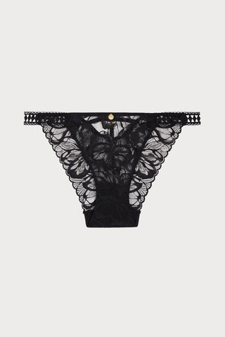 After Hours Black Lace Italian Brief
