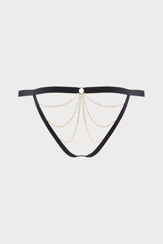 Boîte à Désir Nuit Précieuse Open Back Chain Brief