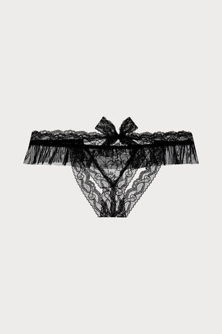 Boîte à Désir Openable Lace Thong