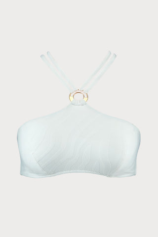 Coconut Sand Bikini Top, Size XS (UK 8)