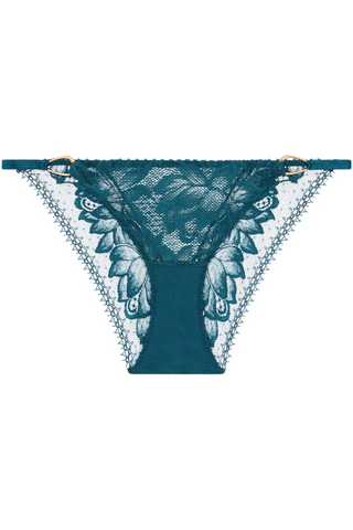 Aubade Blue Lace Mini Coeur Brief Flawless Love - French Knickers