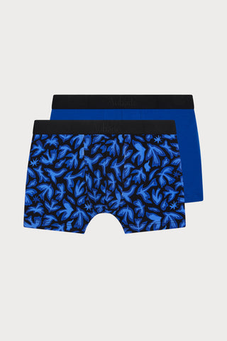 Homme Men's Cotton Modal Birds Duo Pack Boxers