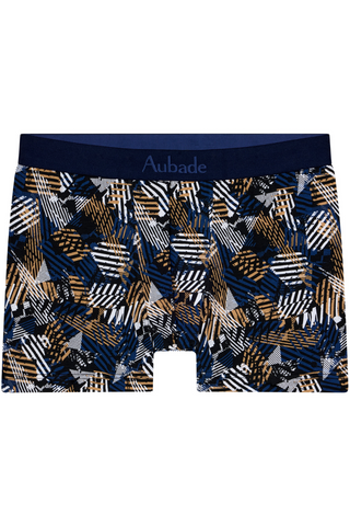 Aubade Homme Men's Psychedelik Stripes Gots Boxer | Organic Cotton Boxers