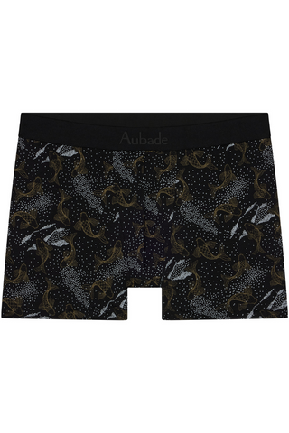 Aubade Homme Men's Modal Cotton Gold Koï Boxer