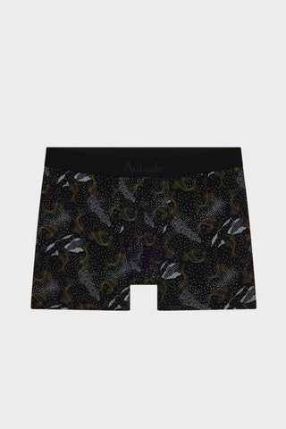 Homme Men's Modal Cotton Gold Koï Boxer